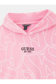 Guess G Hooded Ls Active Top