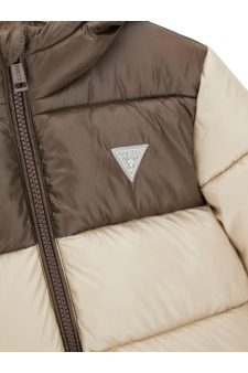 Guess B Polyester Hooded Ls Puffer Jac