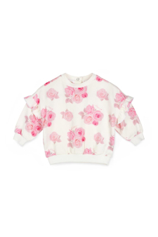 Little A Rose Print Tracksuit