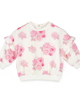 Little A Rose Print Tracksuit