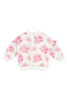 Little A Rose Print Tracksuit