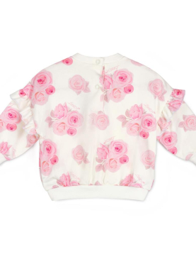 Little A Rose Print Tracksuit