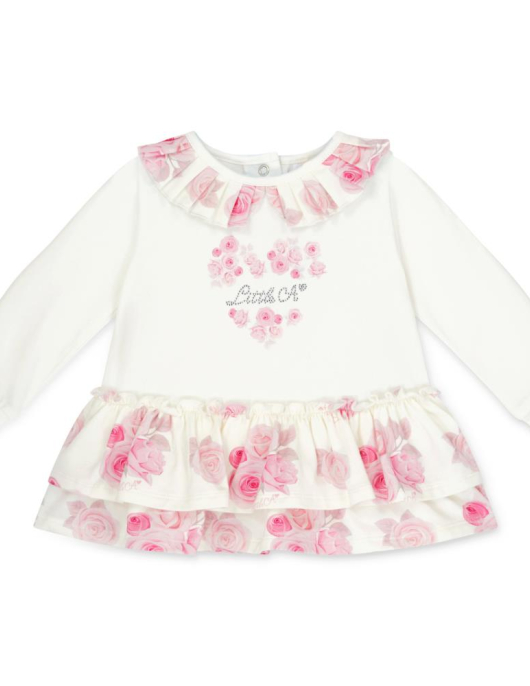 Little A Rose Print Dress