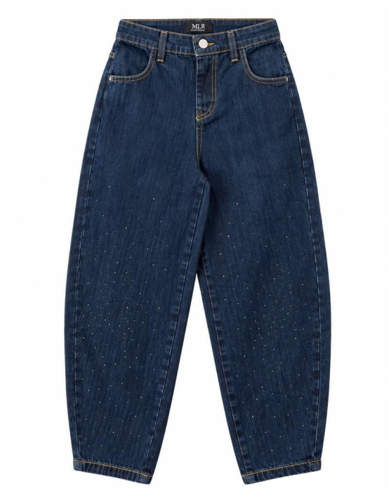 Mlr Pantalone Di Jeans Con Strass
