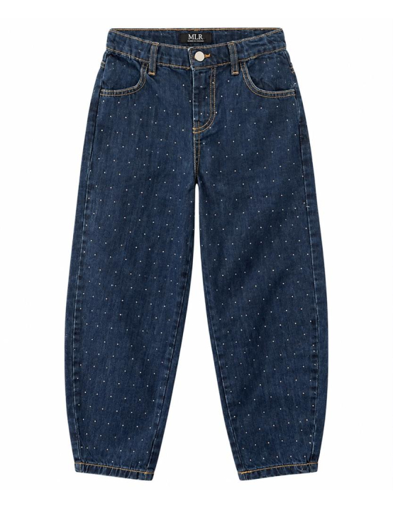 Mlr Pantalone Di Jeans Con Strass