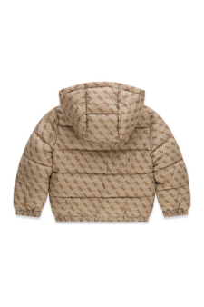 Guess B Polyester Hooded Ls Puffer Jac