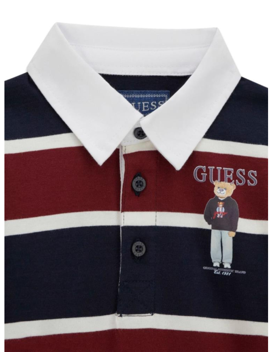 Guess B Heavy Jersey Ls Polo
