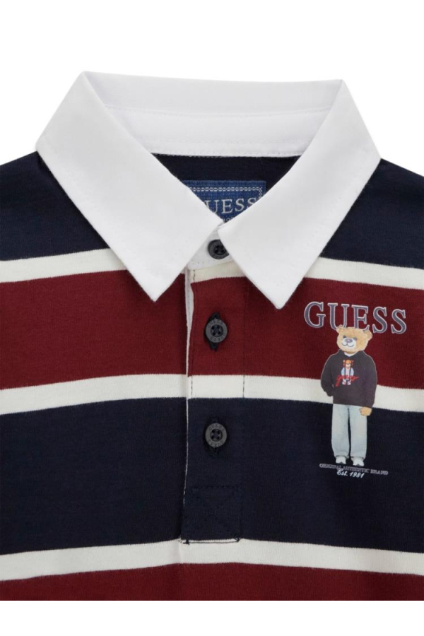 Guess B Heavy Jersey Ls Polo