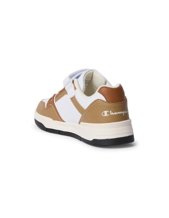 Champion Rd18 Heritage Evolve B Ps Low Cut Shoe - BRANCO/CASTANHO