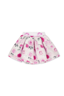 A-Dee Rose Print Skirt Set