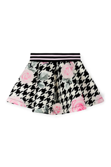 A-Dee Houndstooth Print Short Set