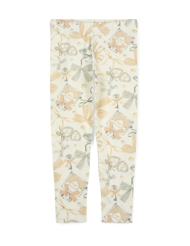 A-Dee Bow Print Peplum Legging Set