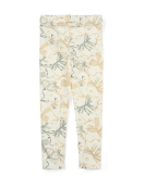 A-Dee Bow Print Peplum Legging Set