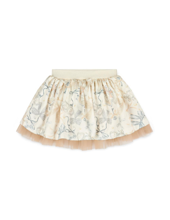 A-Dee Bow Print Skirt Set