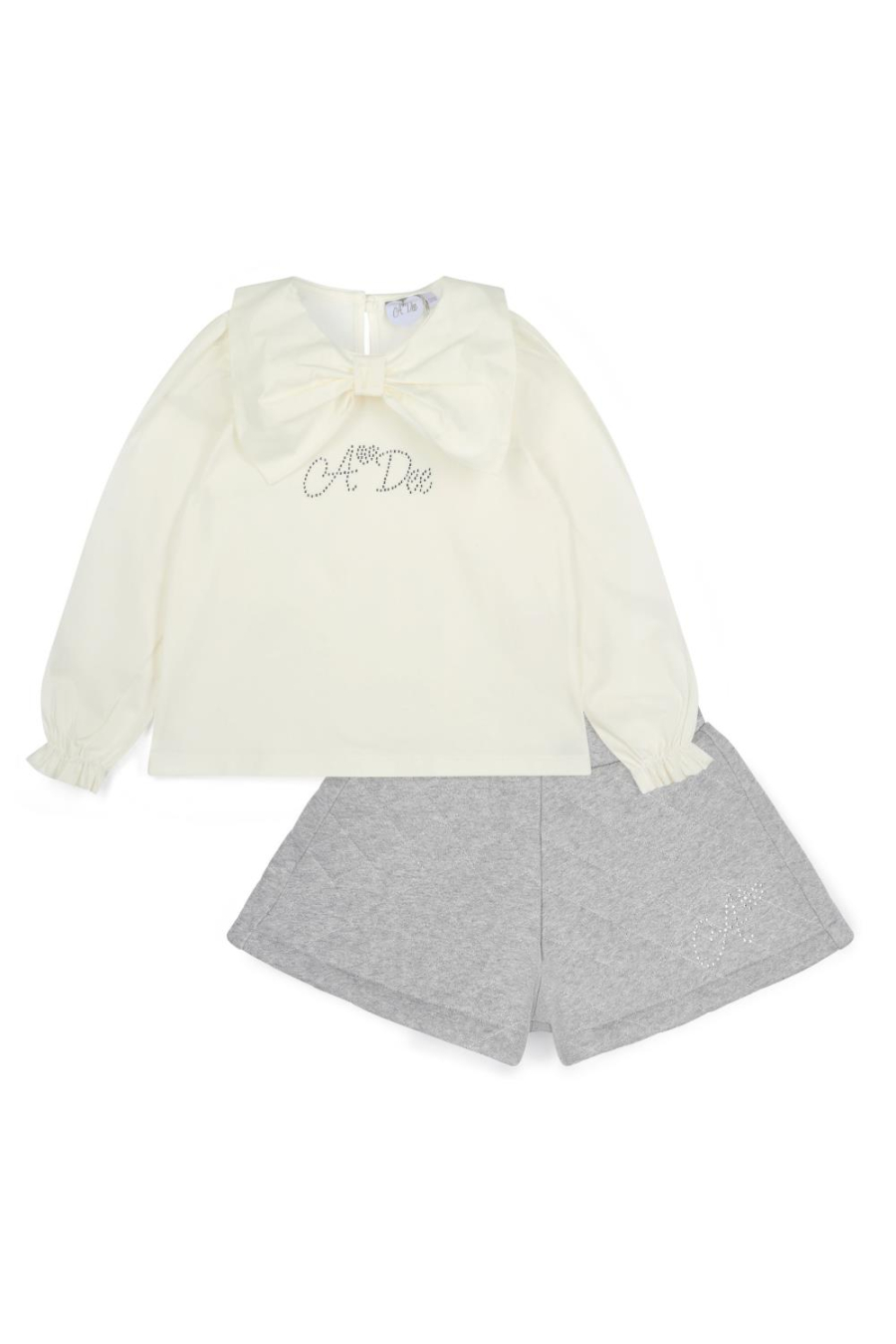 A-Dee Quilted Short Set