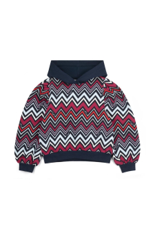 A-Dee Chevron Print Flare Tracksuit