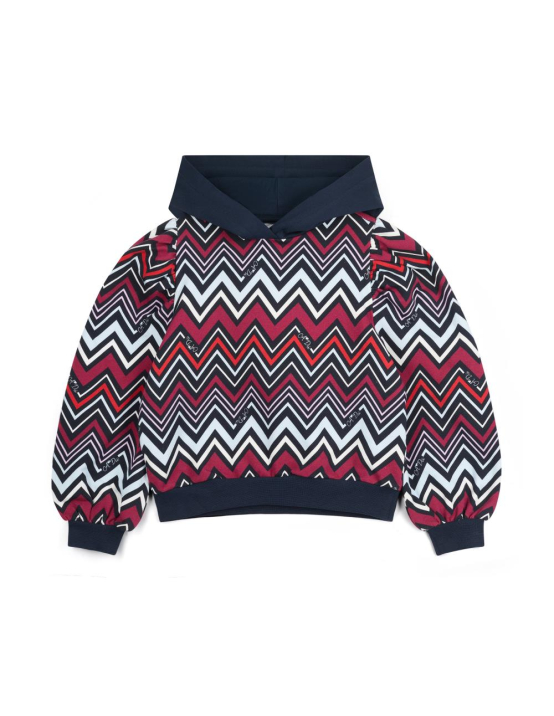 A-Dee Chevron Print Flare Tracksuit