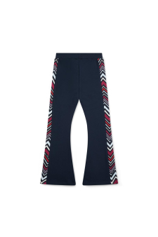 A-Dee Chevron Print Flare Tracksuit