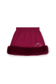 A-Dee Fur Skirt Set