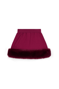 A-Dee Fur Skirt Set
