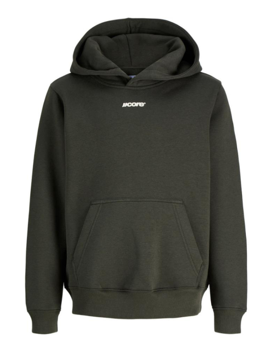 Jcoclub Back Script Sweat Hood Sn Jnr - CINZA