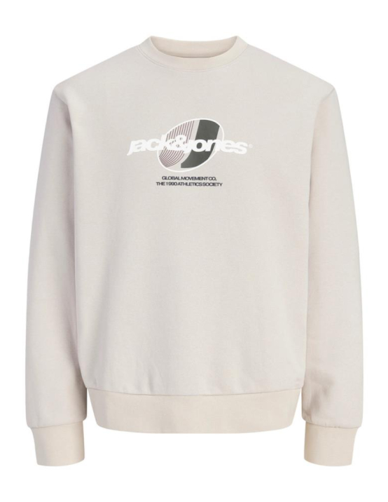 Jcoclub Branding Sweat Crew Neck Jnr - CINZA