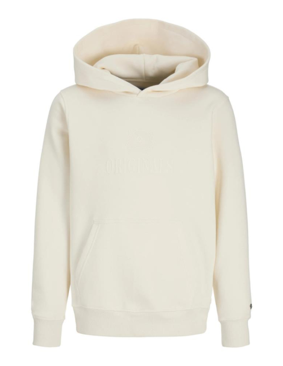 Jorfrederiksberg Monogram Sweat Hood Jn - BRANCO