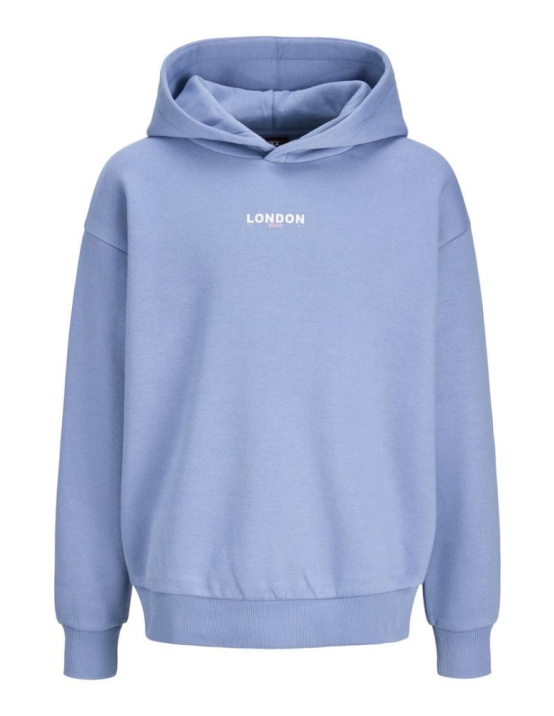 Jxnelly Ls Hood Swt Ln Grl - AZUL