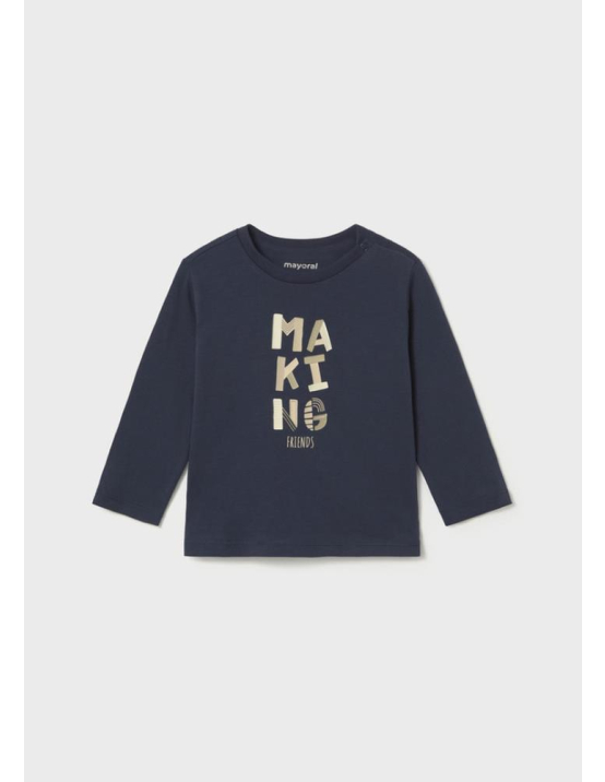 Mayoral Camiseta Basica Bebe - AZUL ESCUR