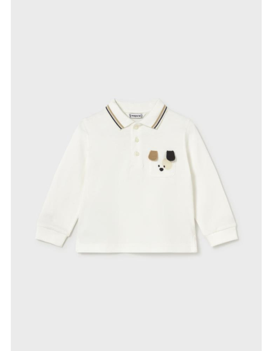 Mayoral Polo M/Comp. Liso Detalhes