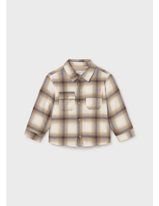 Mayoral Sobrecamisa Xadrez Forrada - BOLACHA