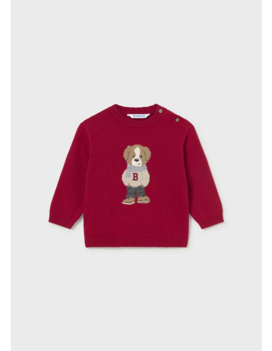 Mayoral Jersey Intarsia - VERMELHO