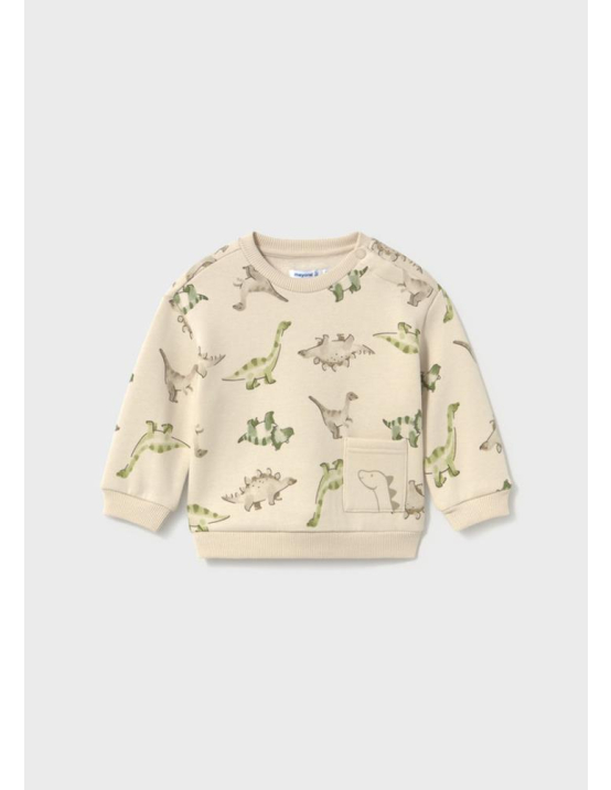 Mayoral Sweat Estampada Dinossauros - LIGHT TOPO