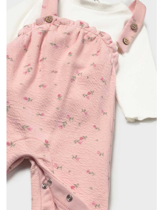 Mayoral Conj. Jardineira Estampado