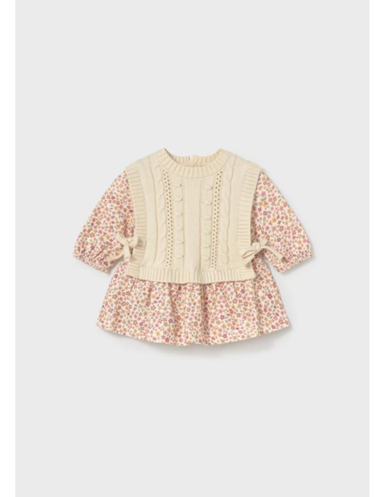 Mayoral Vestido C/ Colete Trico