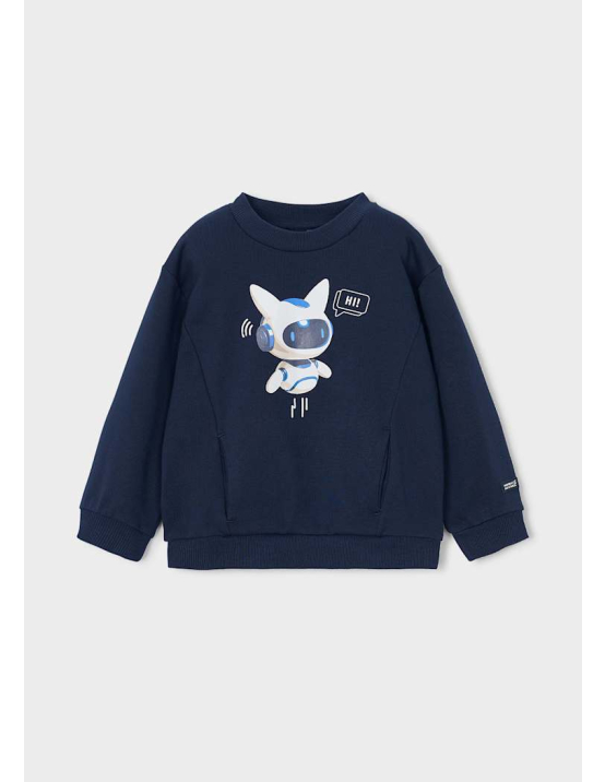 Mayoral Sweat Print - AZUL