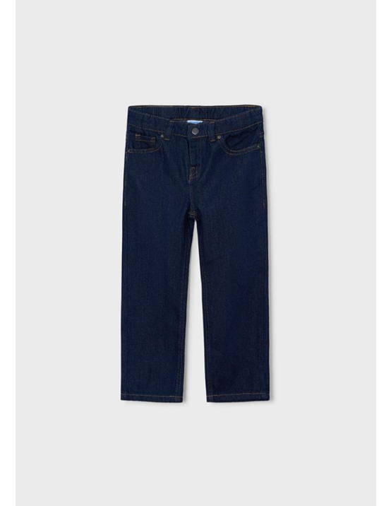 Mayoral Calça Denim Wide Fit - DARK INDIG