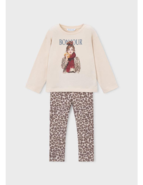 Mayoral Conj. Leggings Estampadas