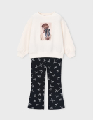 Mayoral Conj. Leggings Felpa Estampad