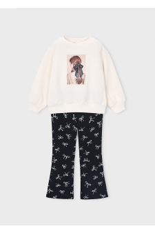 Mayoral Conj. Leggings Felpa Estampad