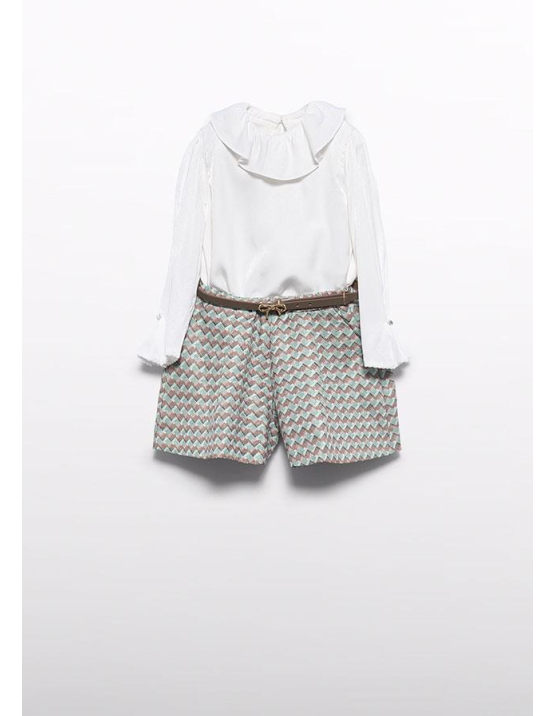 Abel e Lula Conj. Bermudas Jacquard