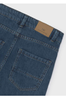 Mayoral Calça Denim Wide Fit