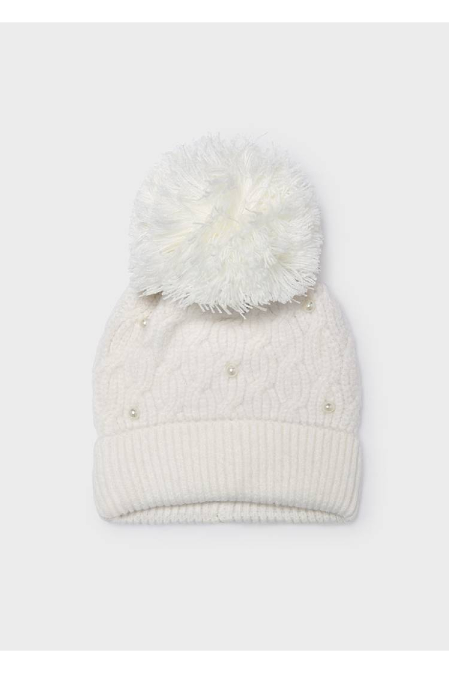 Mayoral Gorro Trico Perolas