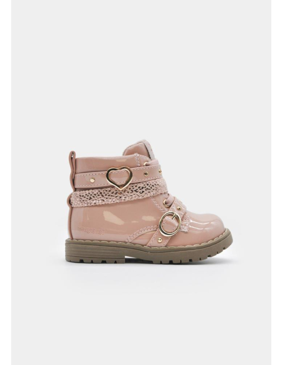 Mayoral Botins Charol - ROSADO