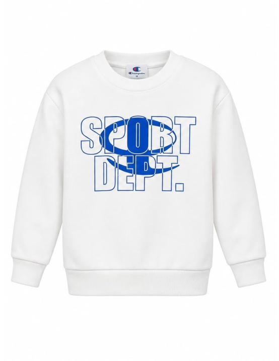 Champion Crewneck Sweatshirt - BRANCO