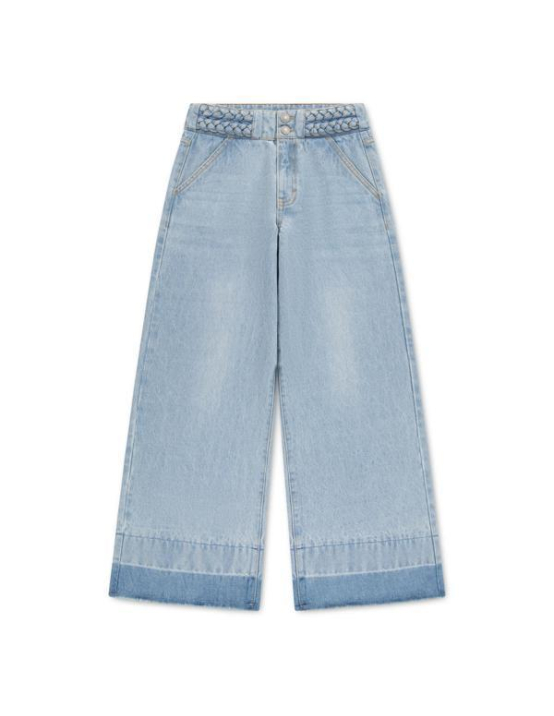 Levis G High Rise Baggy W/ Braid