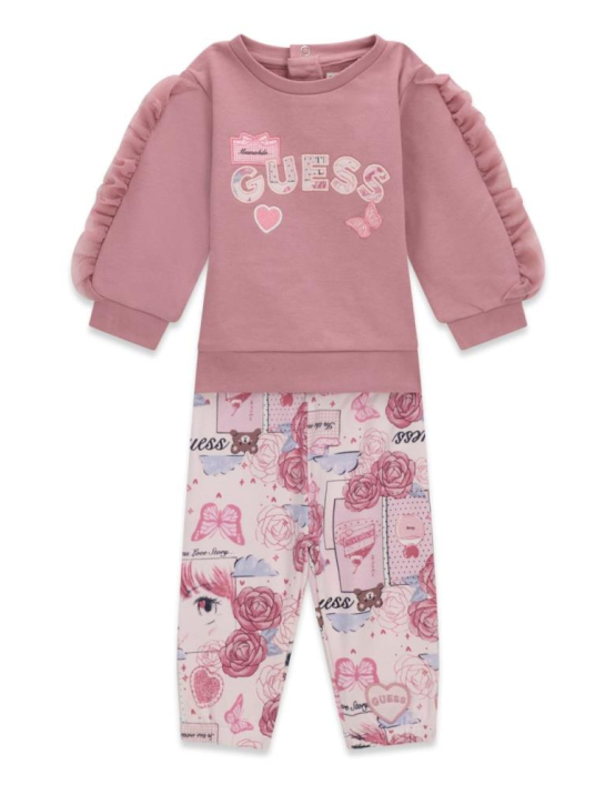 Guess G Set Ls Active Top+Leggings