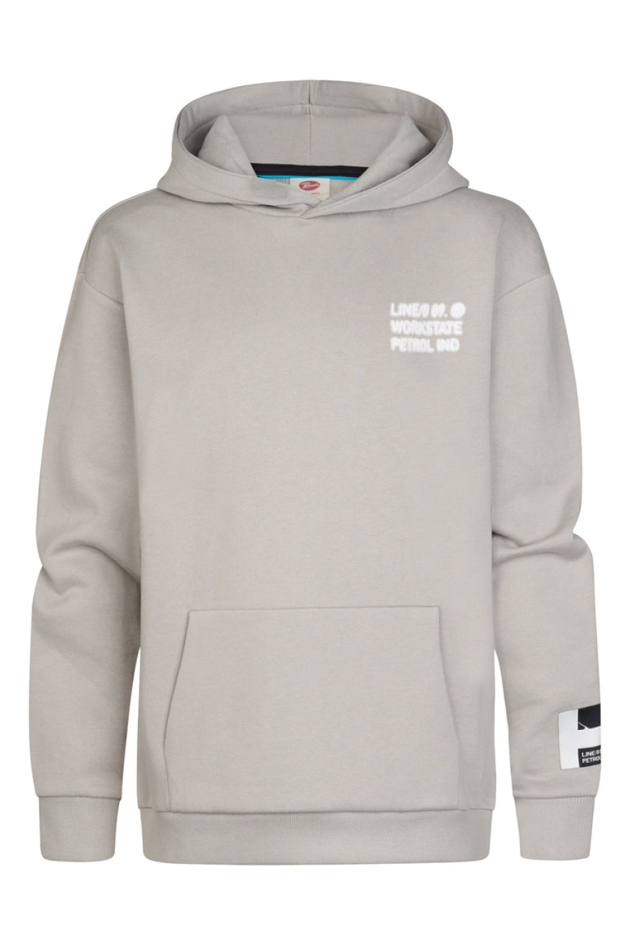 Petrol Boys Sweater Hooded Print