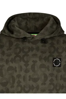 Petrol Boys Sweater Hooded Aop