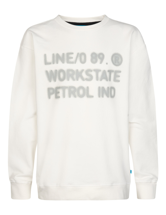 Petrol Boys Sweater Round Neck Print